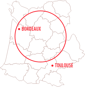 localisation des lieux marrons